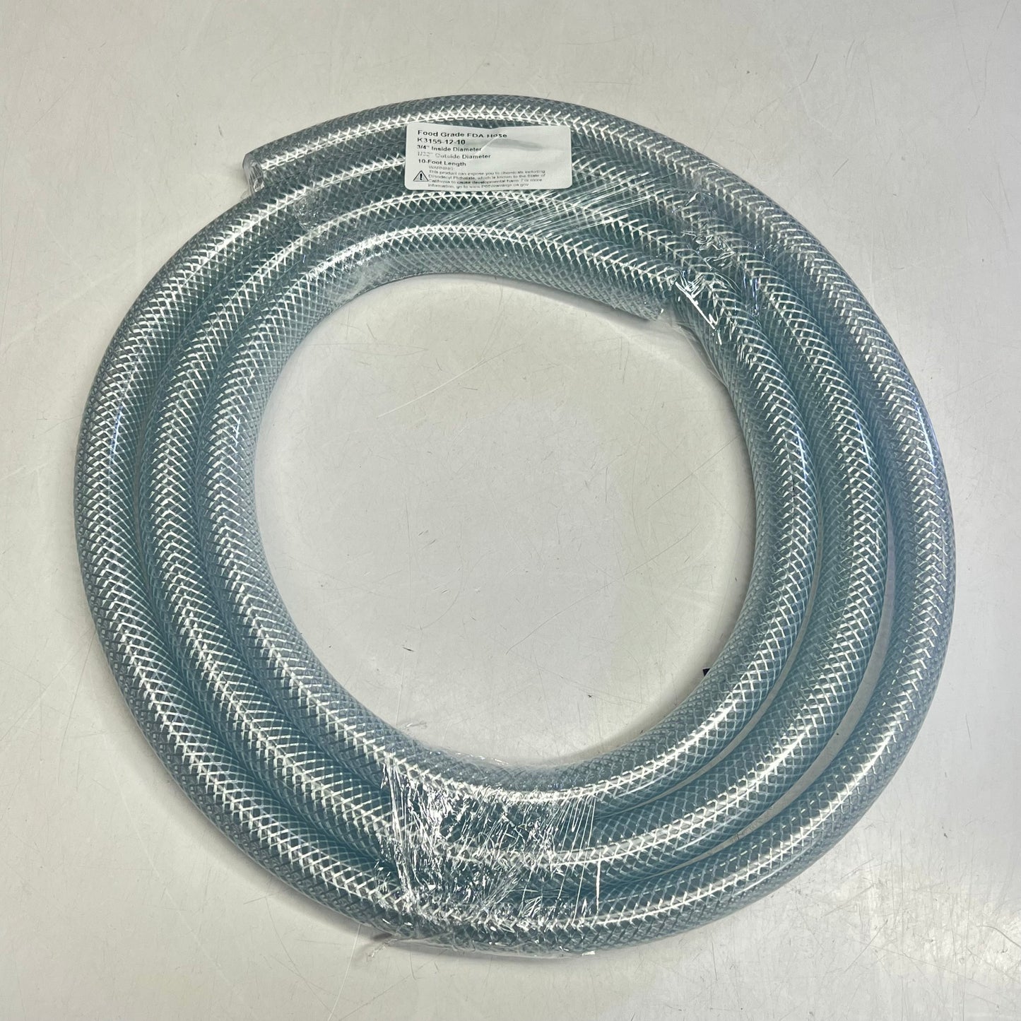 ZA@ KURITEC (LOT OF 28, 10' EACH) Food Grade FDA Hose  280' TOTAL 3/4" ID  Clear K3155-12-10
