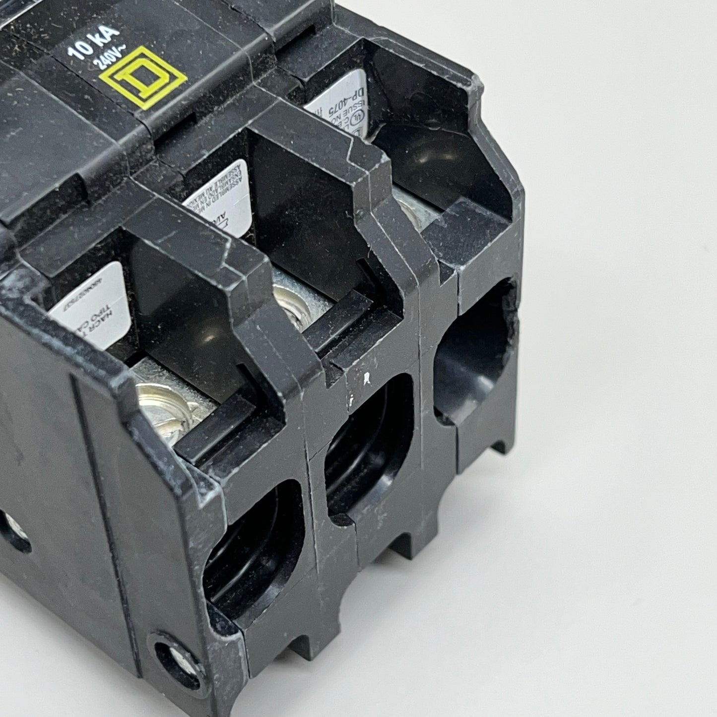 SQUARE D 70 AMP Circuit Breaker Plug-In 240 Volt 50/60 Hz 3 Pole QO370