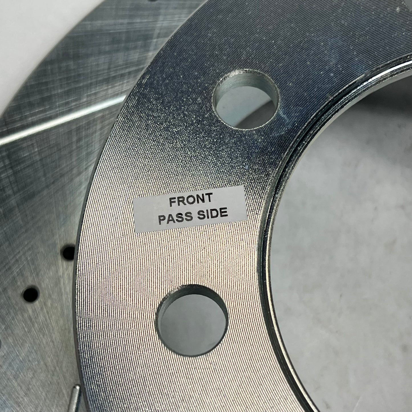 POWER STOP Disc Rotor Drilled & Slotted Front Right Passenger Side AR8771XR