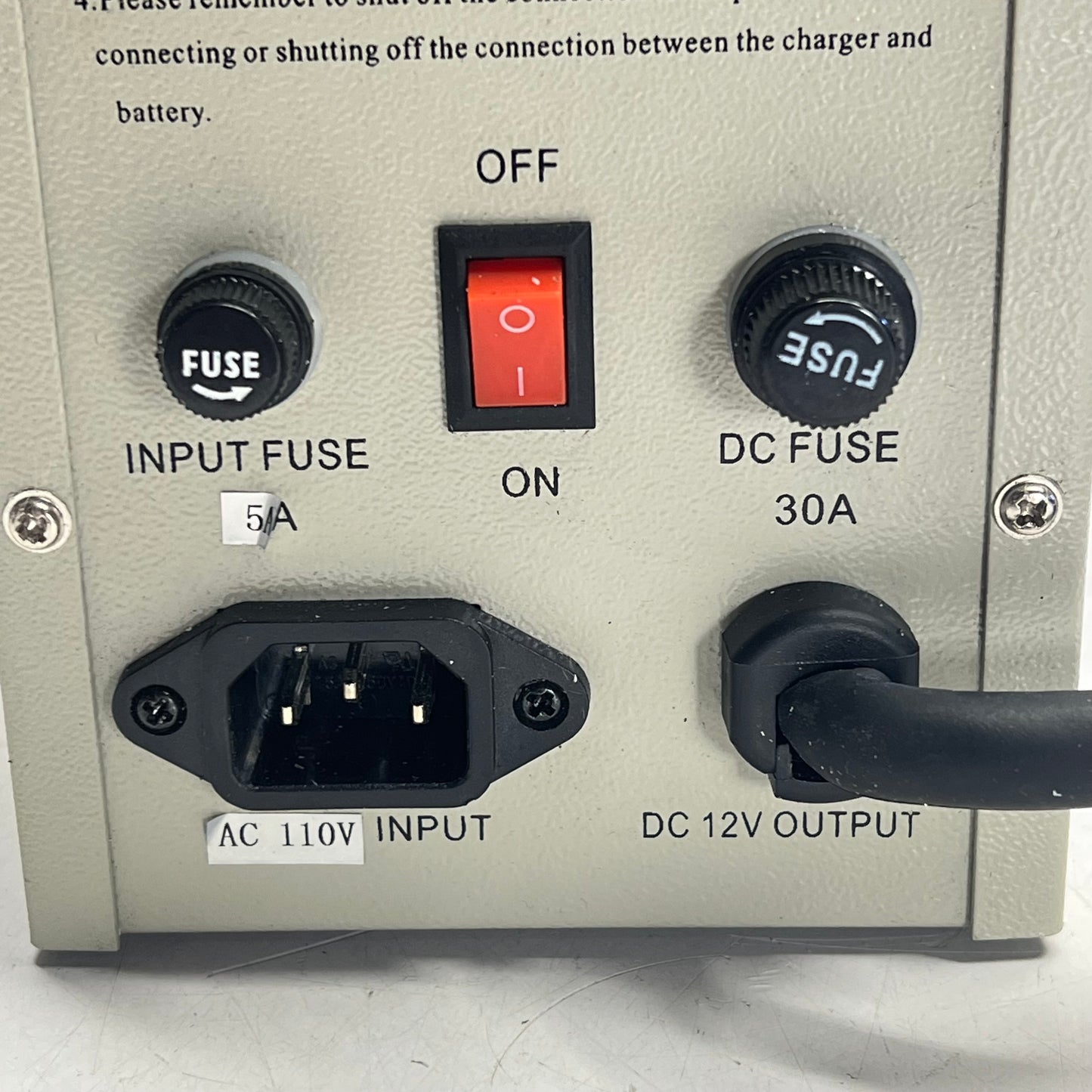 HANGZHOU WEIGUAND ELECTRONIC Automatic Charger (discontinued) 110V 2025 KZA1215