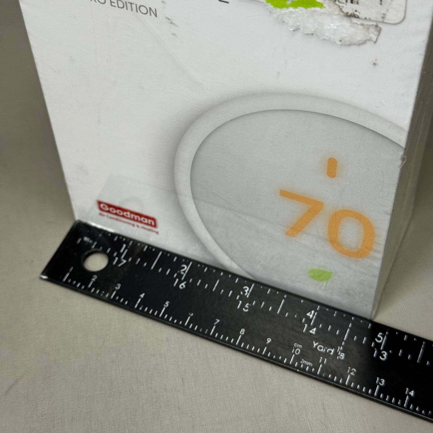 GOOGLE Nest E Programmable Smart Thermostat 2.28"x6.38"x4.8" White T4002ES