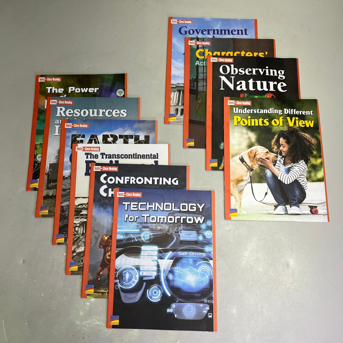 BENCHMARK ADELANTE (10 PACK) 2022 Gr. 4 National Edition Close Reading Books Set
