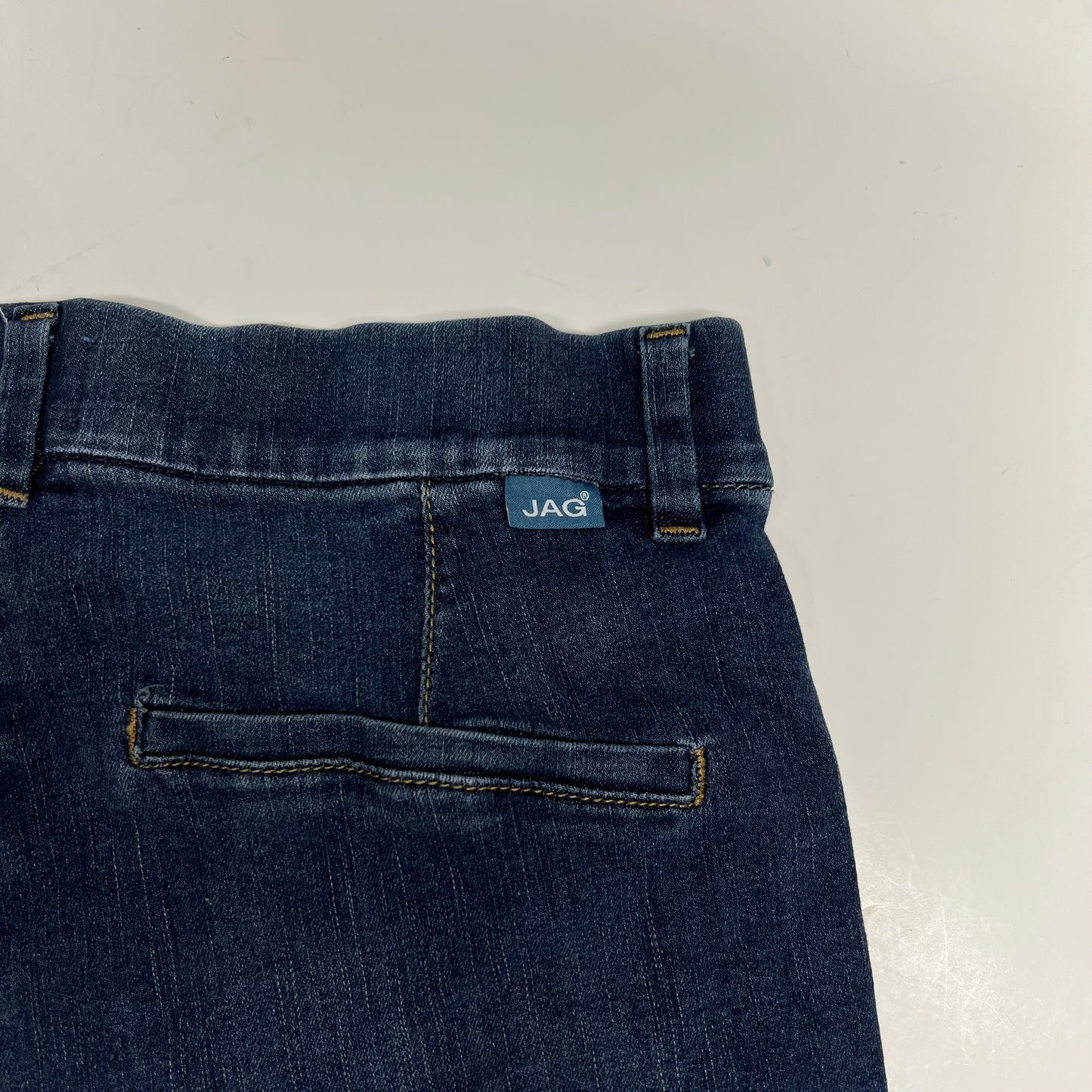 JAG Maddie 8" Bermuda Mid-rise Short Women's Sz 6/8 Medium Wash Blue J5108AU214