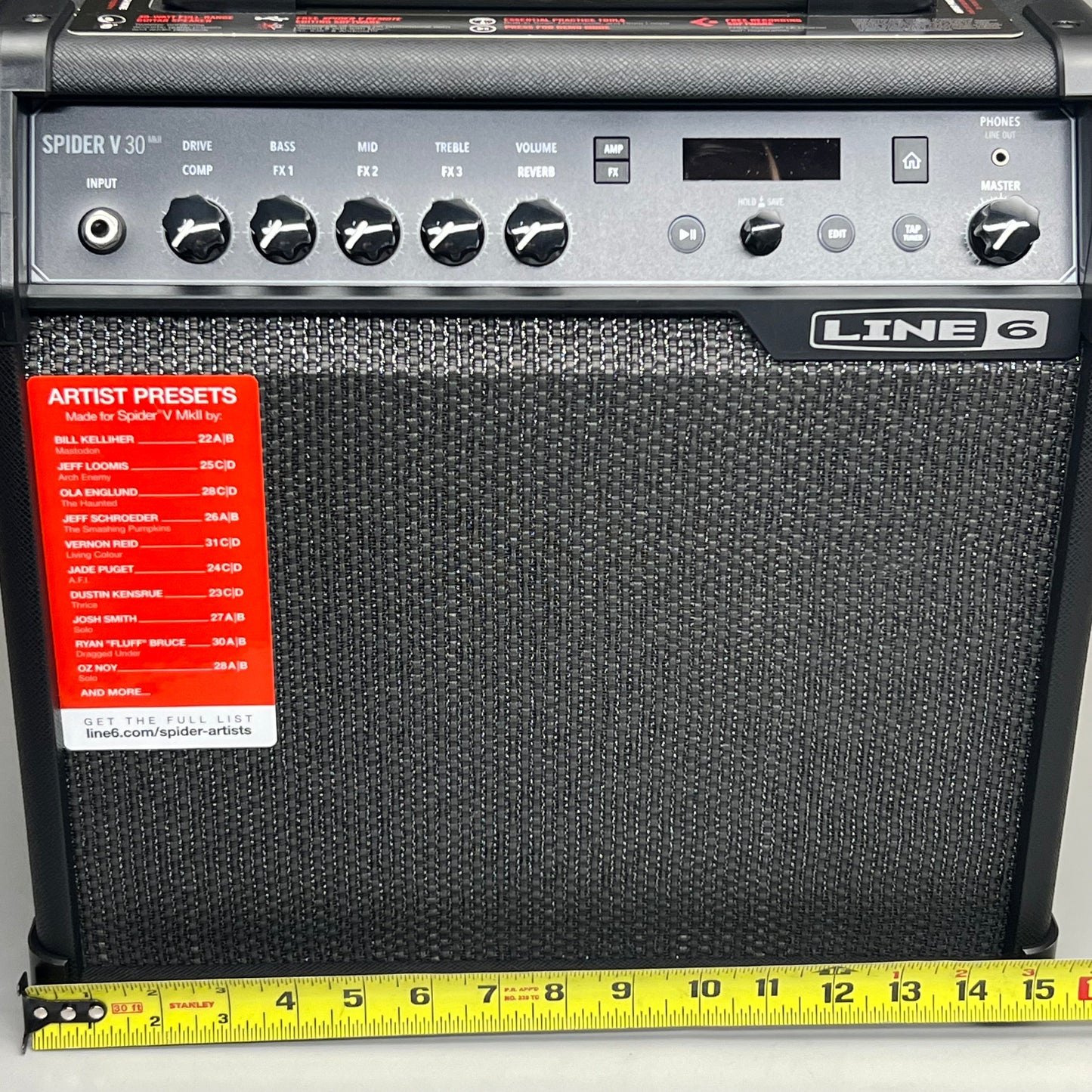 LINE 6 Spider V 30 MKII 30W Guitar Combo Amp Black