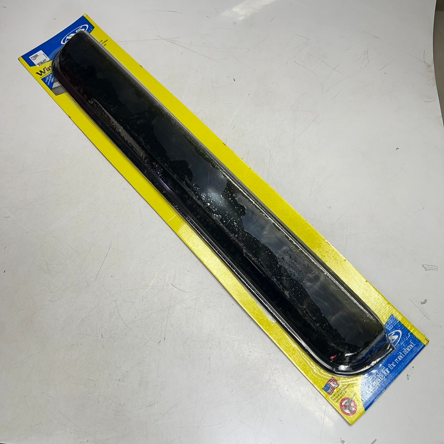 AVS Sunroof Wind Deflector  Universal 99-26 42"L x 6"W Dark Smoke Finish 77005