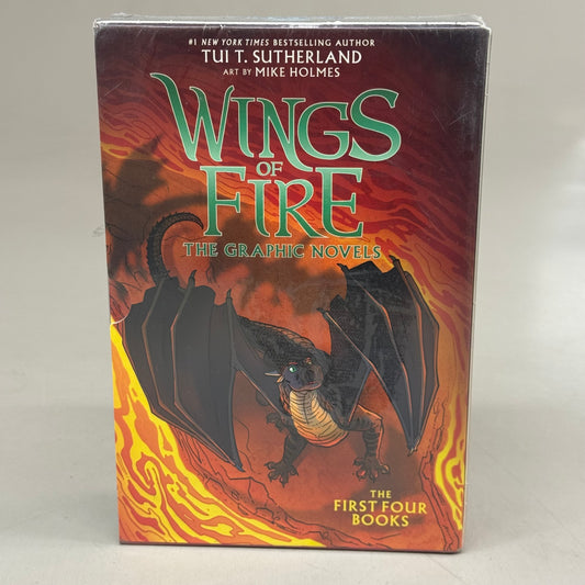 WINGS OF FIRE Graphic Novels Book Set First Four Books By Tui T. Sutherland