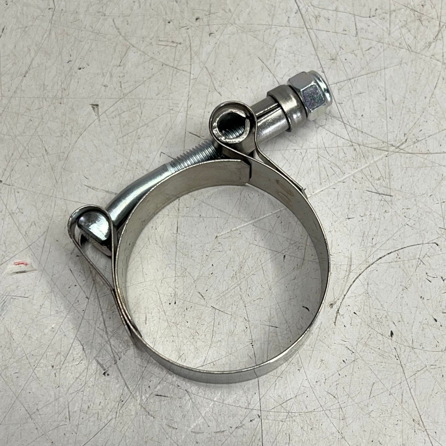 GATES (2 PACK) Green Stripe Hose Clamp Stainless Steel 1-3/4" to 2" Silver 32752