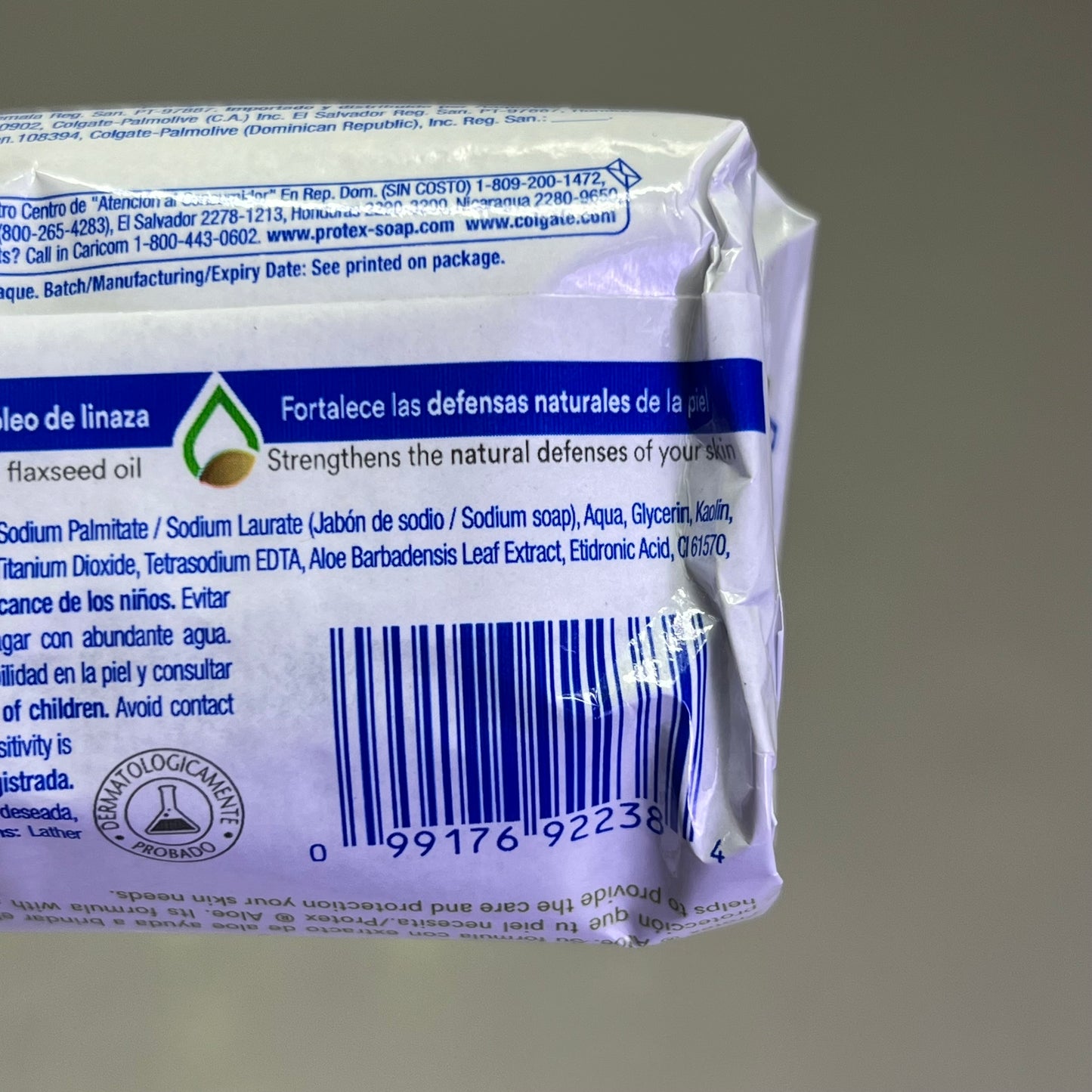 PROTEX (12 PACK) Aloe Extract 24hr Germ Protection Bar Soap 3.88 Oz BB 03/27