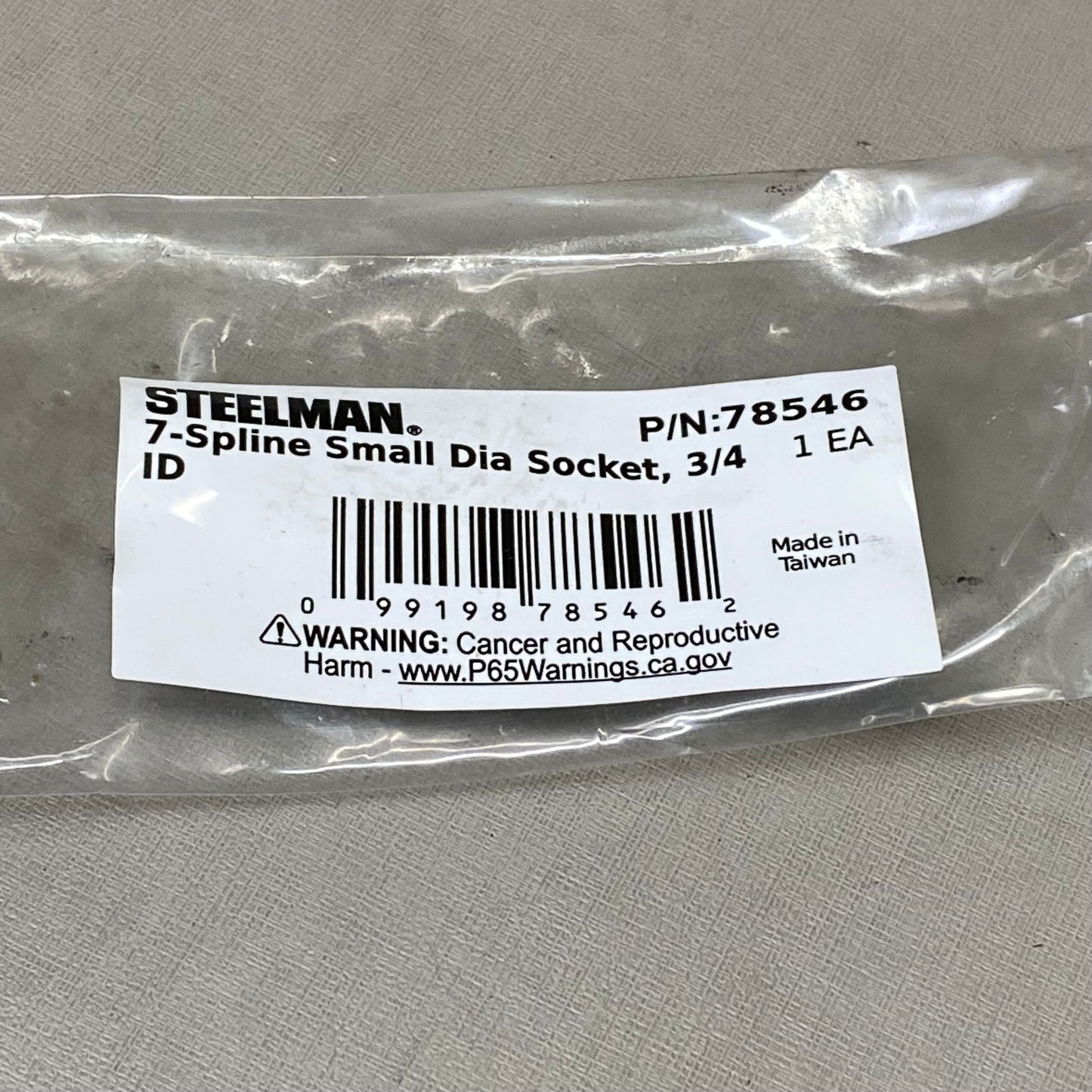 STEELMAN 7-Spline Small Dia Socket 3/4" 78546