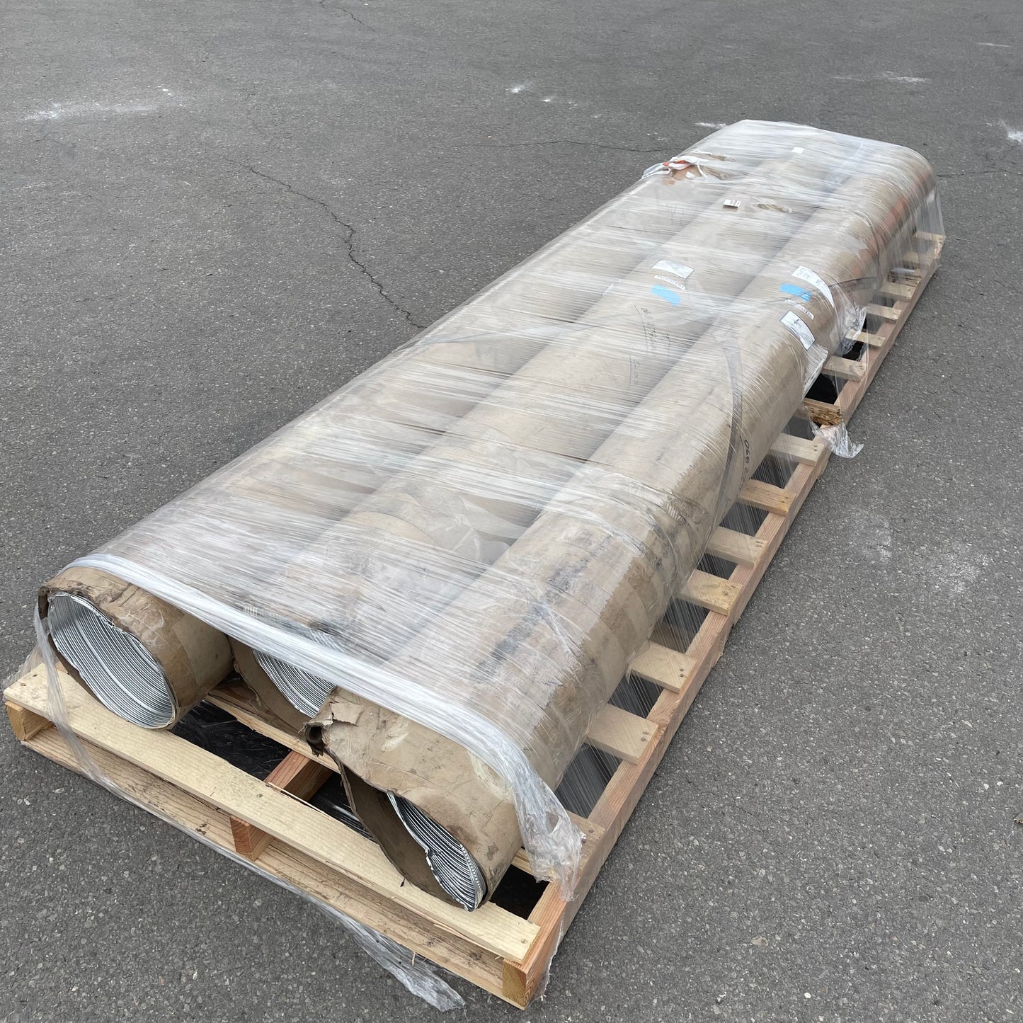 ZA@ Pallet of FLEXAUST (3-Pack) Bendway Industrial Hose 10 ft 4951000010A (AS-IS)