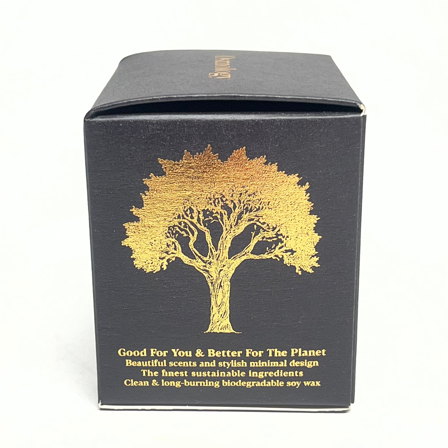 OSMOLOGY (2 PACK) Indian Sandalwood Candle 15 hr Burn 2.5 oz Grey OSM0168