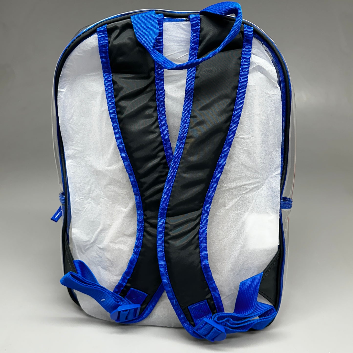 EASTSPORT Spark Clear Backpack 16"x12" Cobalt Blue/Graphite 190920PW-PLM