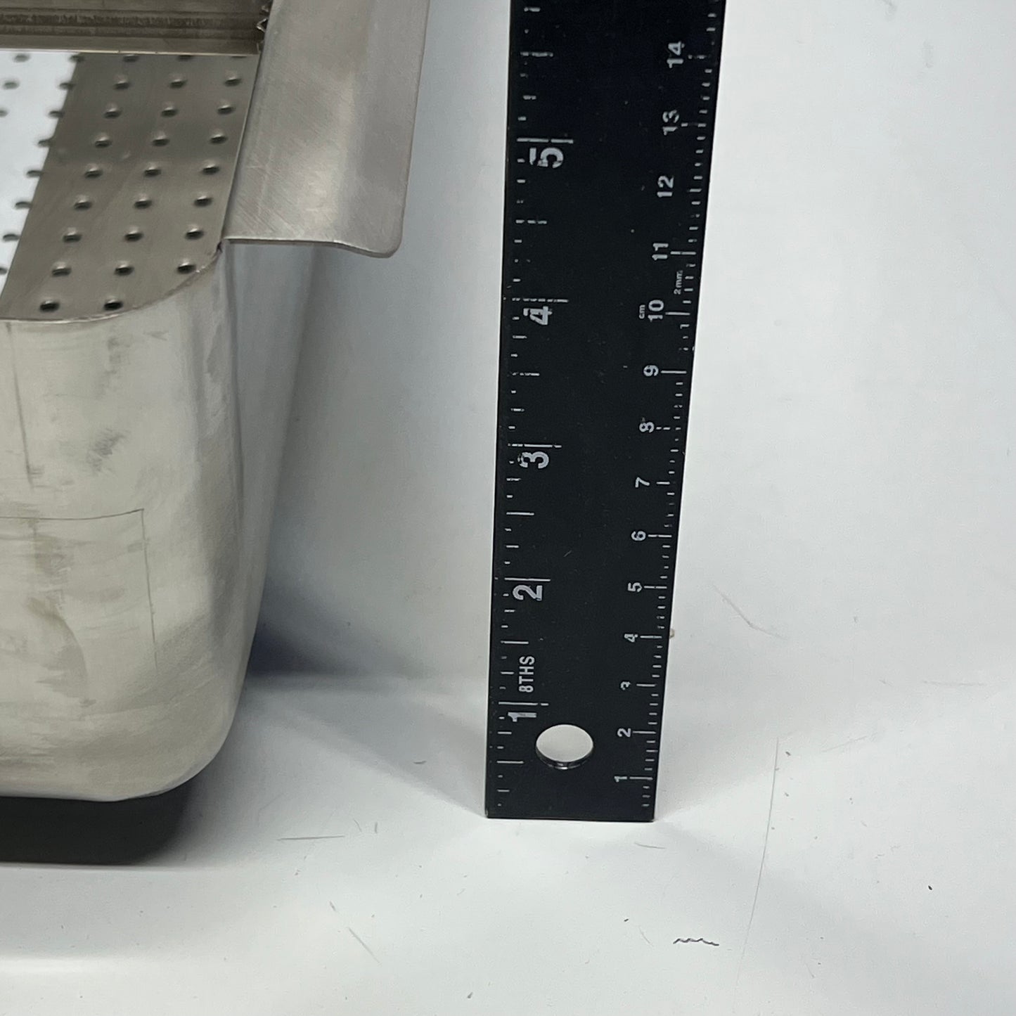 REGANCY 304 Stainless Steel Perforated Basket 19.5"x19.5"x4" 600RSSB20 (As-is)