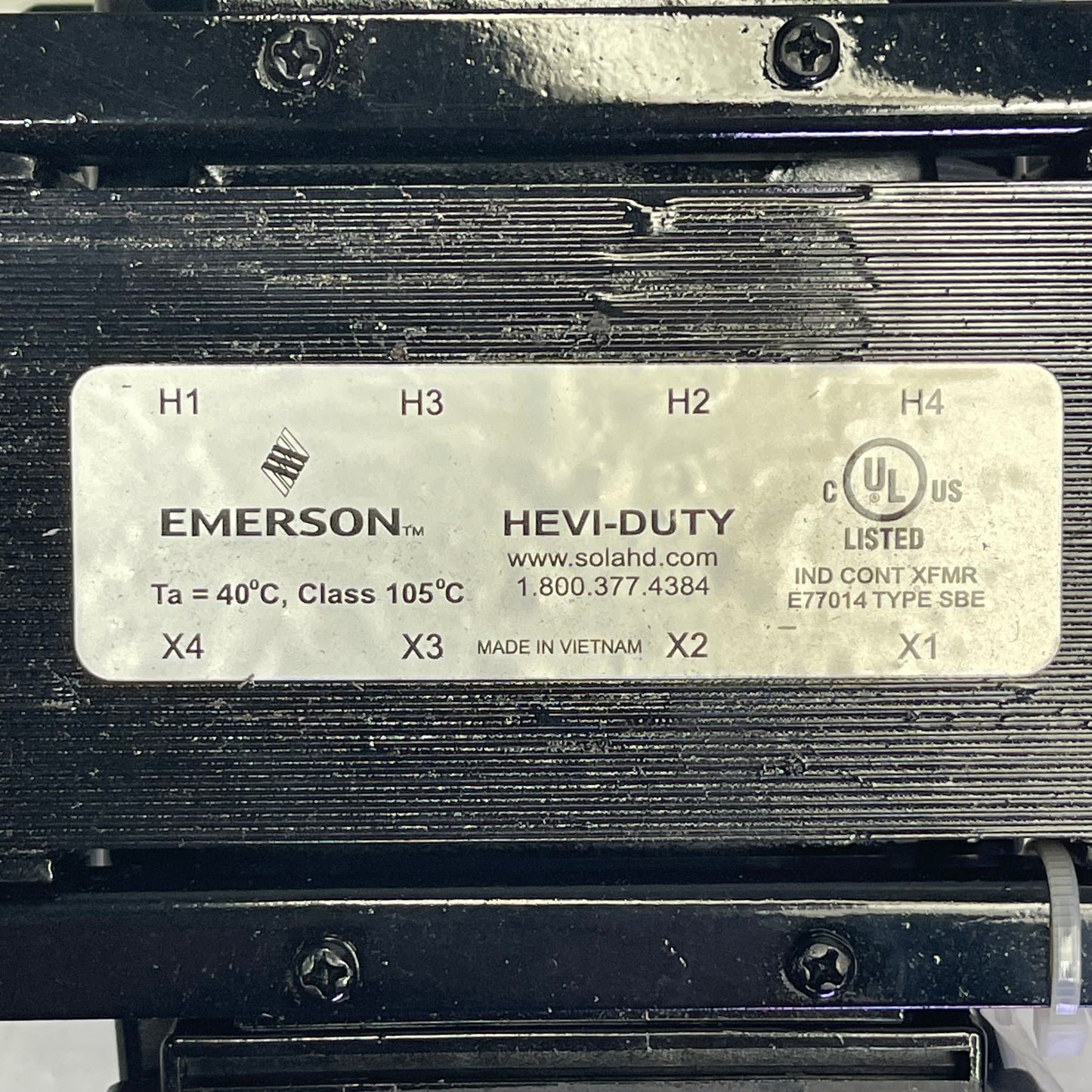 EMERSON SolaHD Industrial Control Transformer E150TF