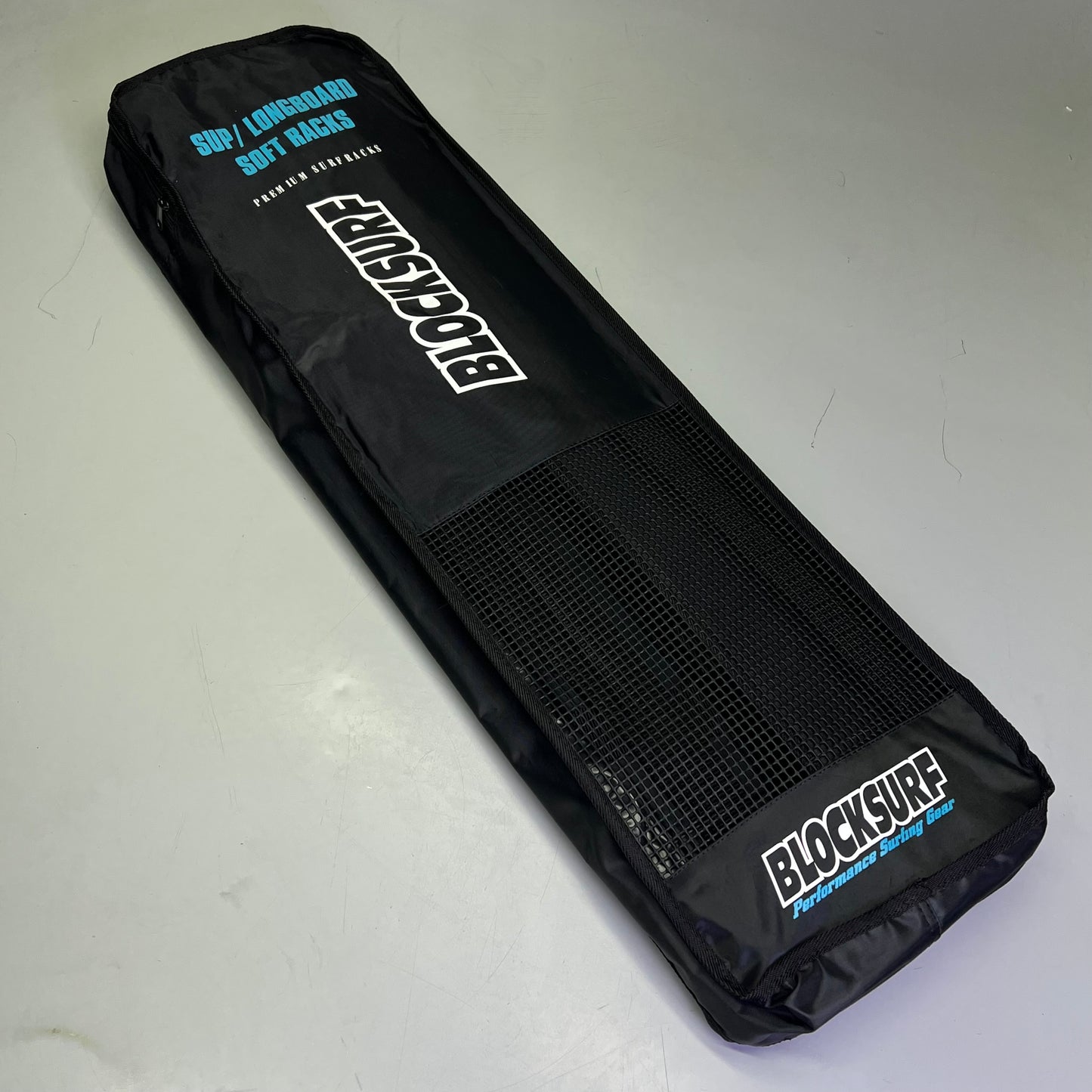 BLOCK SURF (SET OF 2) SUP / Longboard Soft Rack 33"x4.5" Black RABLS0SUPLB33KK