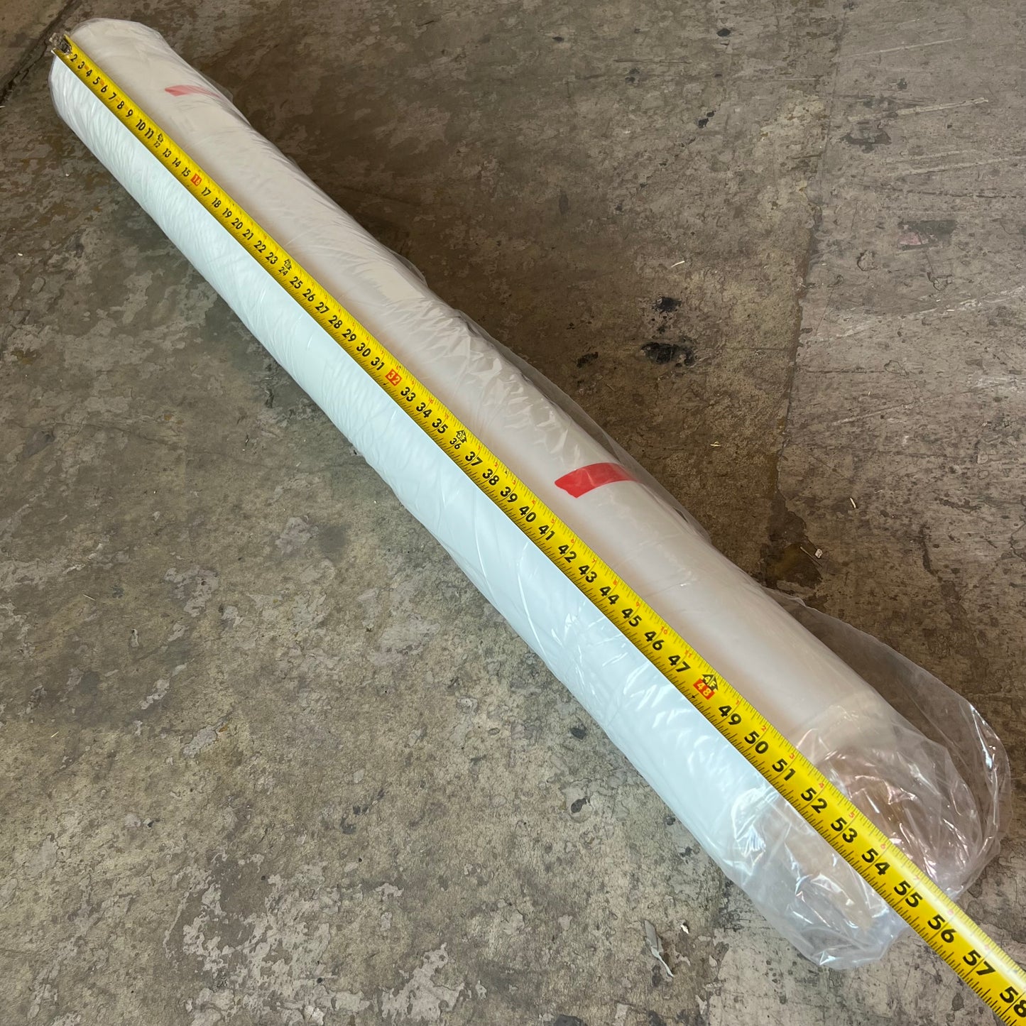 Printable Glass Fiber Cloth 606' L x 50" W, White (New Other, Distressed Box)