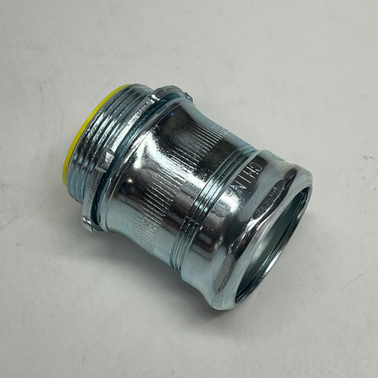 HUBBELL (20 PACK) Compression Connector Insulated Zinc Electroplated 1-1/2" 2916