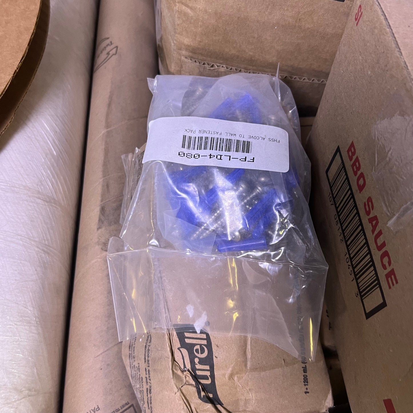 ZA@ Pallet of MIXED, KOROSEAL Wall Covering, Foam Soap, Iced Tea, Etc... (AS-IS)