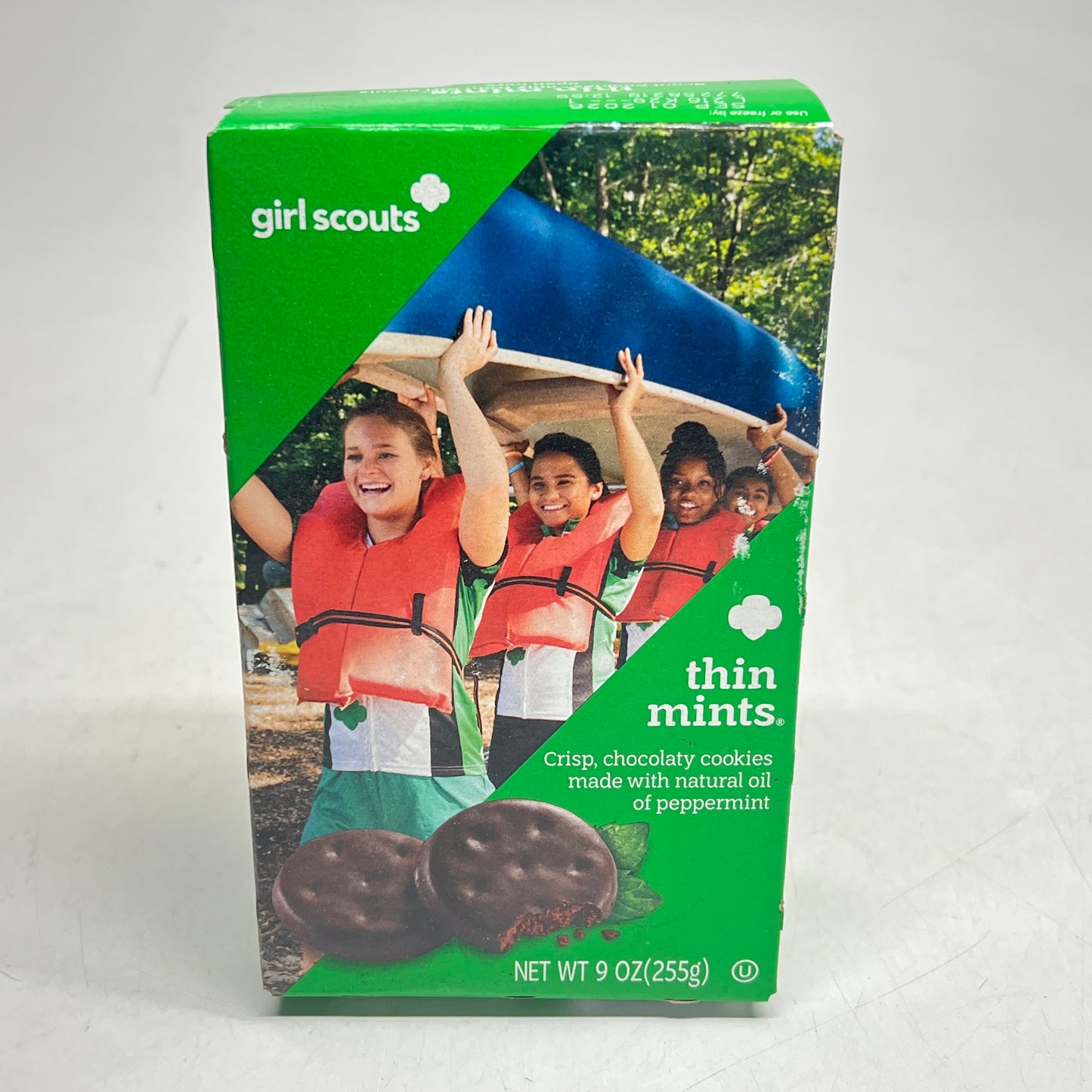 LITTLE BROWNIE BAKERS (2 PACK) Girl Scout Thin Mint Cookies 9 oz BB 09/26