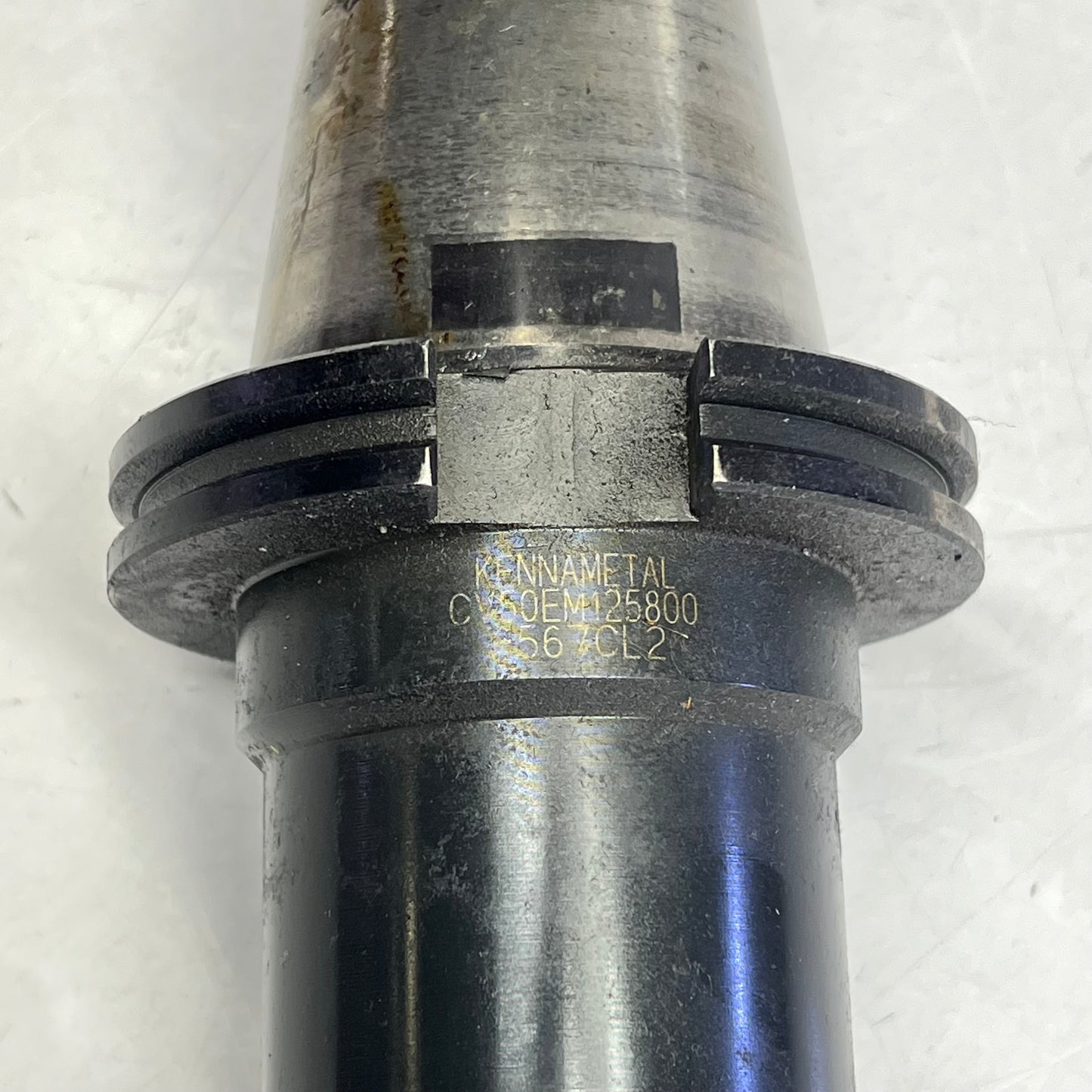 KENNAMETAL Cv50 End Mill Adapter Tool Holder ~ 1-1/4" CV50EM125800 (Used)