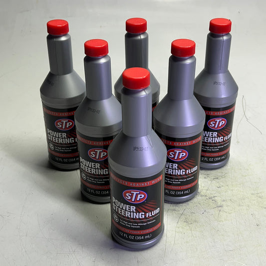 ZA@ STP (6 PACK) Power Steering Fluid 12 fl oz STP18667
