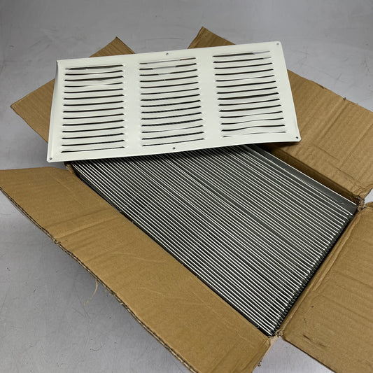 Bulk Wall Mount Vents Screen 15.5"x7.5" Off White 416-01322 (As-Is)