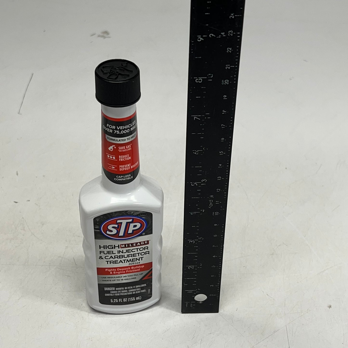 ZA@ STP (6 PACK) High Mileage Fuel Injector & Carburetor Treatment  5.25 Fl Oz 174352 D