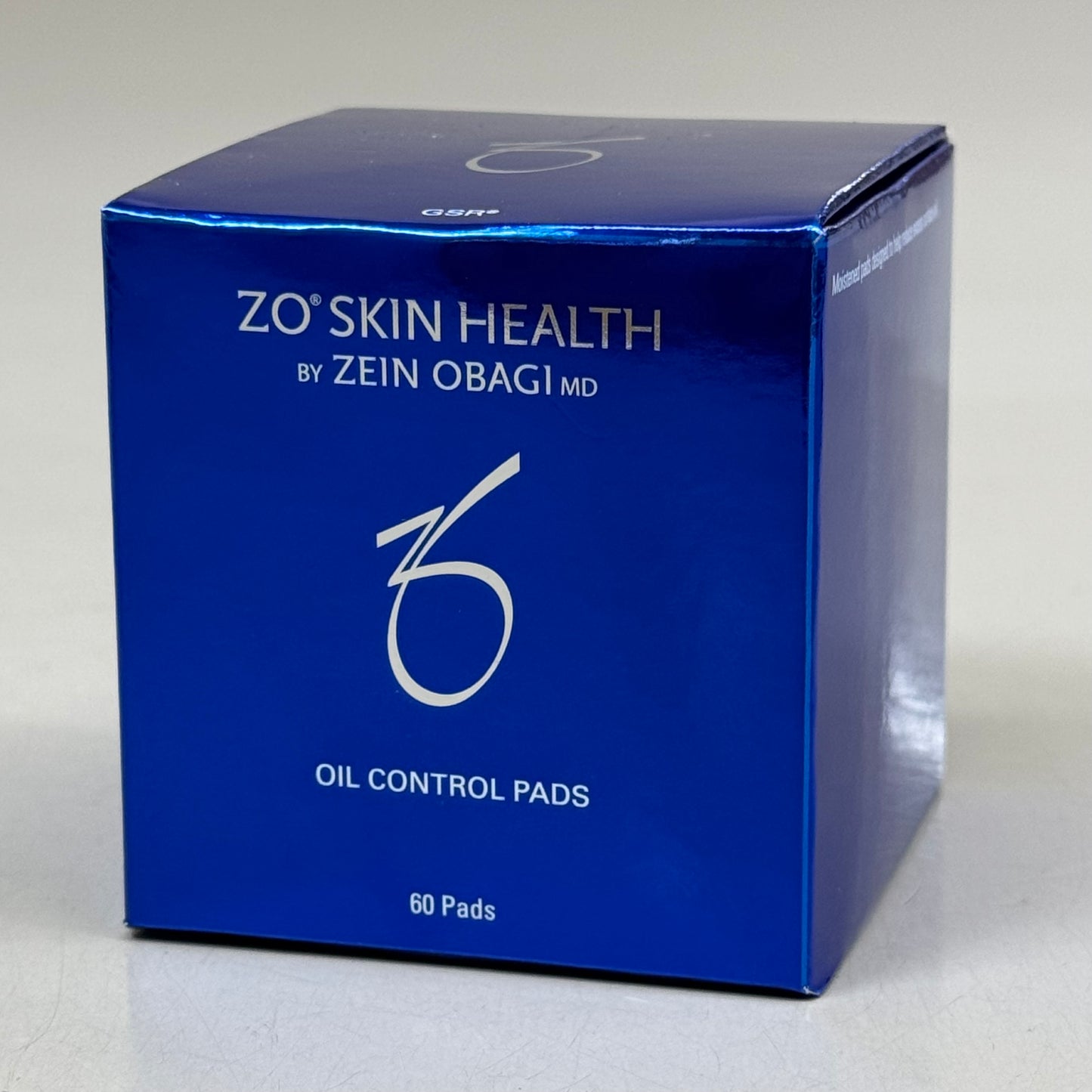 ZO (1 JAR, 60 PADS TOTAT) Skin Health Zein Obagi Oil Control Pads Acne Treatment