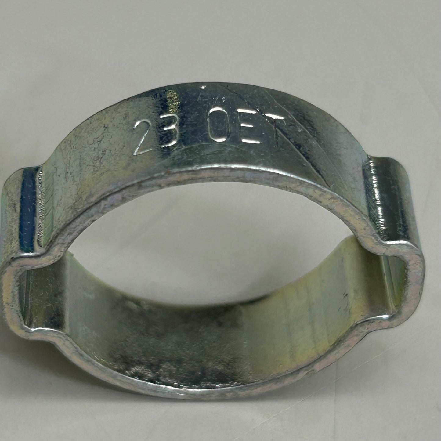 COILHOUSE PNEUMATICS  (25 Pack) Double Ear Clamp 7/8" Size, 0.78"-.905" Size Range Zinc-Plated Steel EC2023