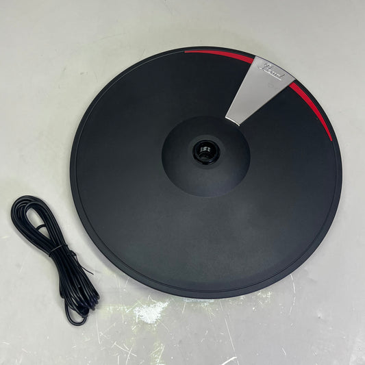 PEARL PureTouch Crash Cymbal For EMerge Electronic Drum Setup 15" Black EM-15C