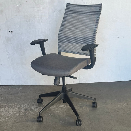 SITONIT SEATING Wit Office Chair Grey Color With Rolling Wheels