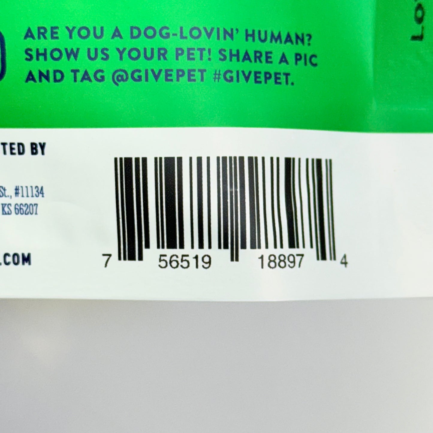 GIVEPET (3 PACK) Gingerbone House Premium Dog Treats Soft Baked 6 oz BB 09/27
