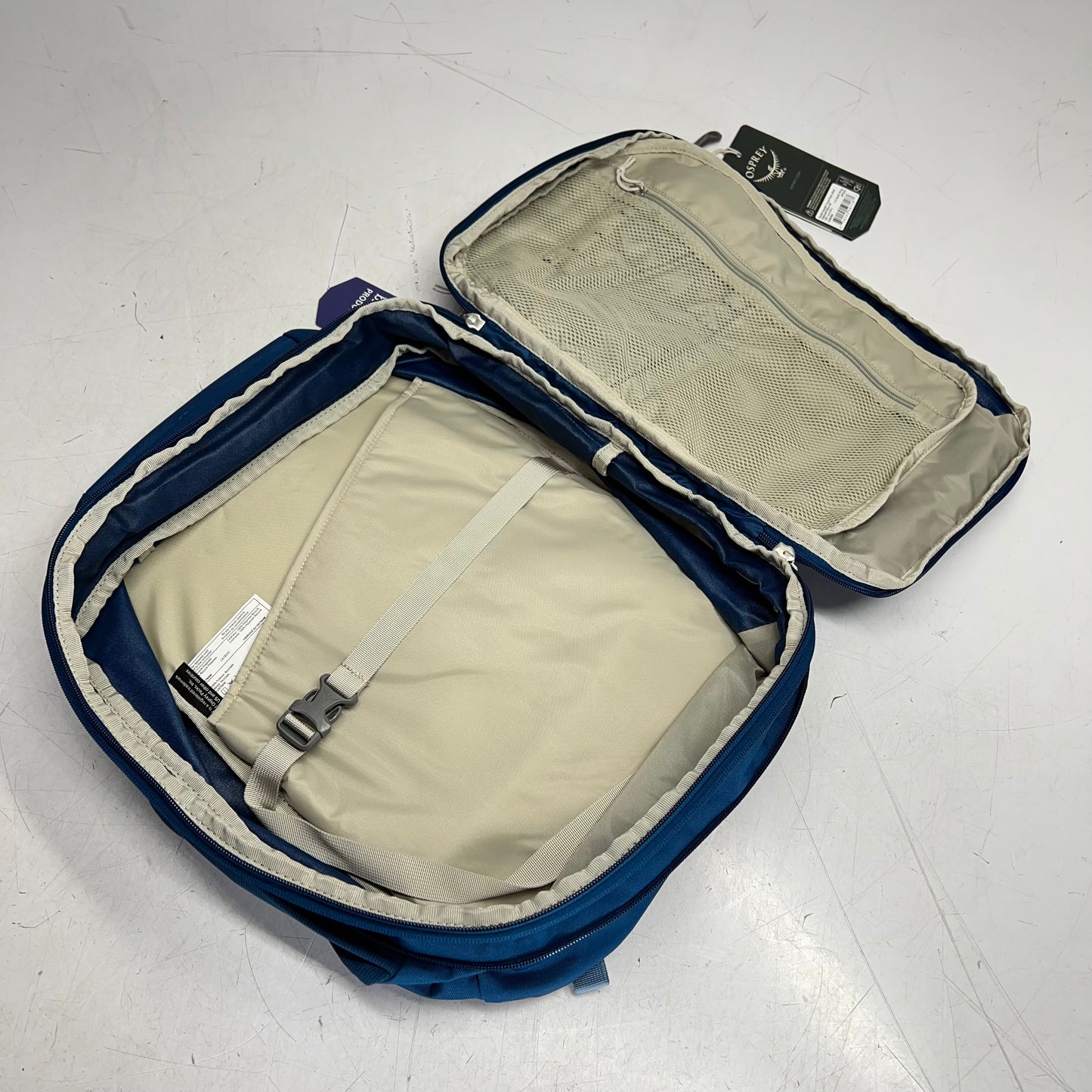 OSPREY Daylight Durable Expandable Travel Pack 26L Night Shift Blue 10006886