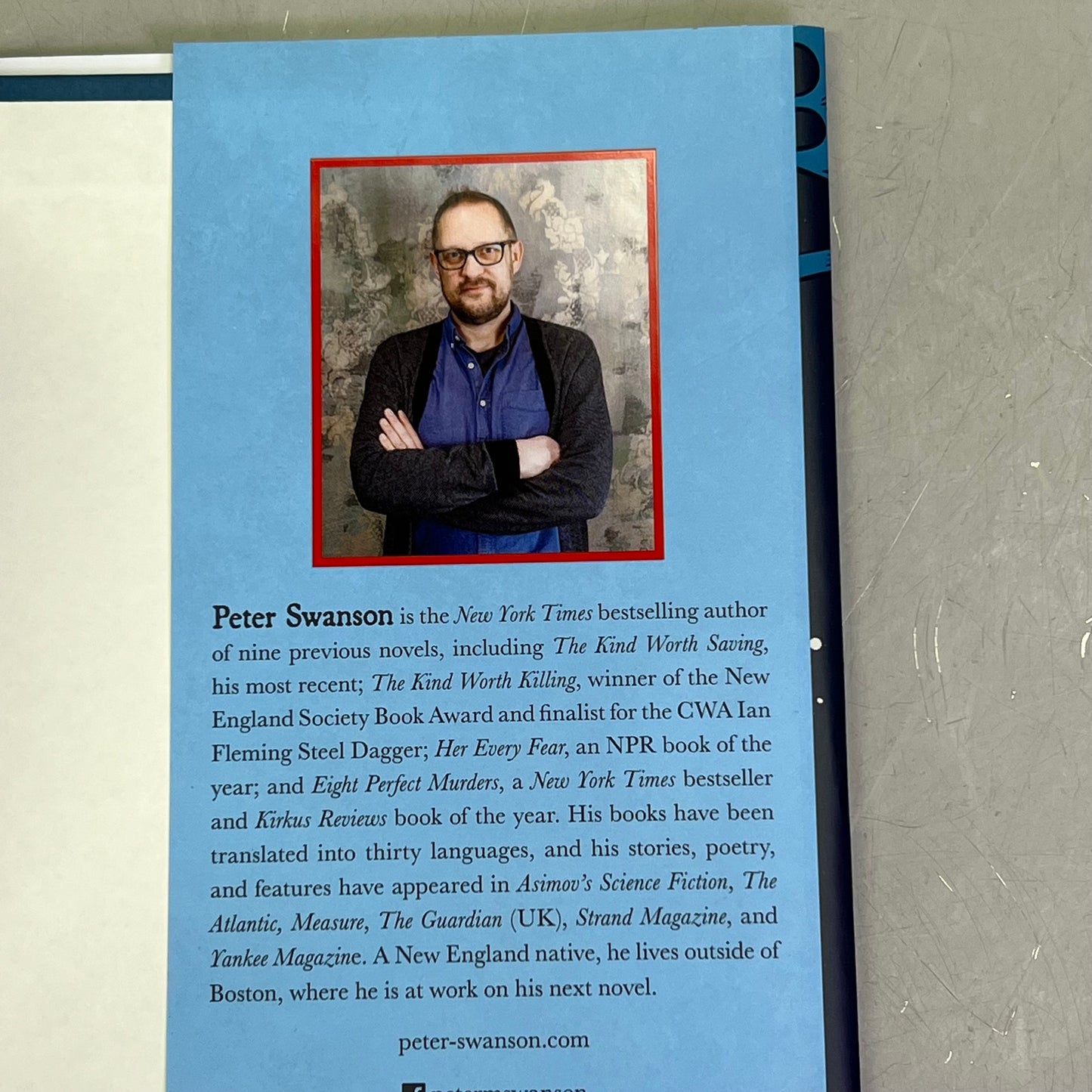 THE CHRISTMAS QUEST A Novella Psychological Thriller Hardback by Peter Swanson