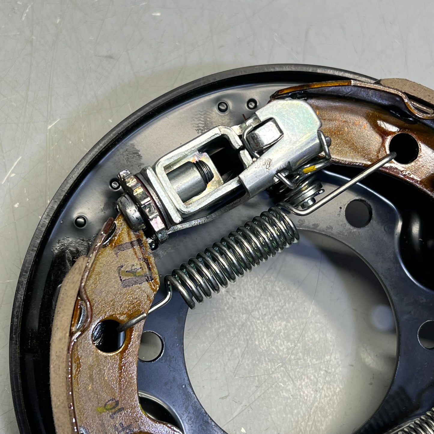 EZGO Right Rear Drum Brake Assembly 2009-25 Cable Models 160mm Dia OEM 612189