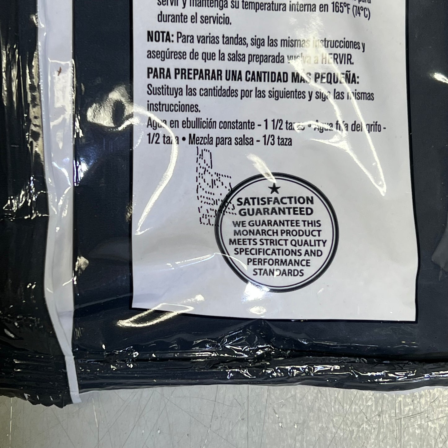 ZA@ MONARCH  (6 PACK) Classic Gravy Mix 13 oz 07/29/25 A