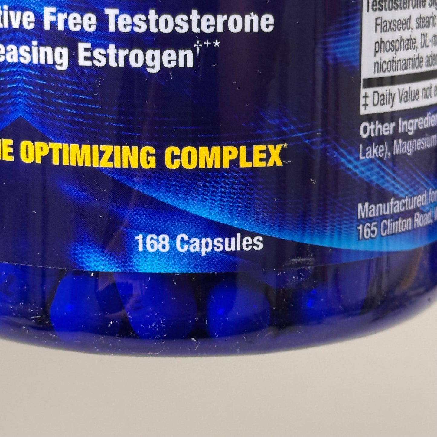 MHP T-Bomb 3 Xtreme Testosterone Forumla Clinically Tested 168 Capsules BB 01/27