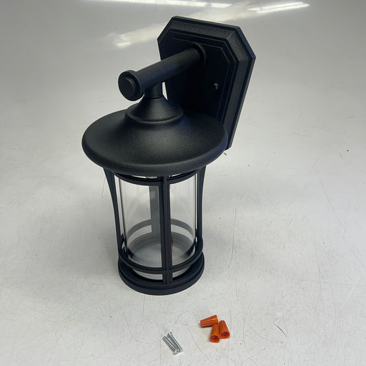 QUORUM  Main Street Haley Tall Outdoor Wall Sconce 13" Matte Black 718-12-69