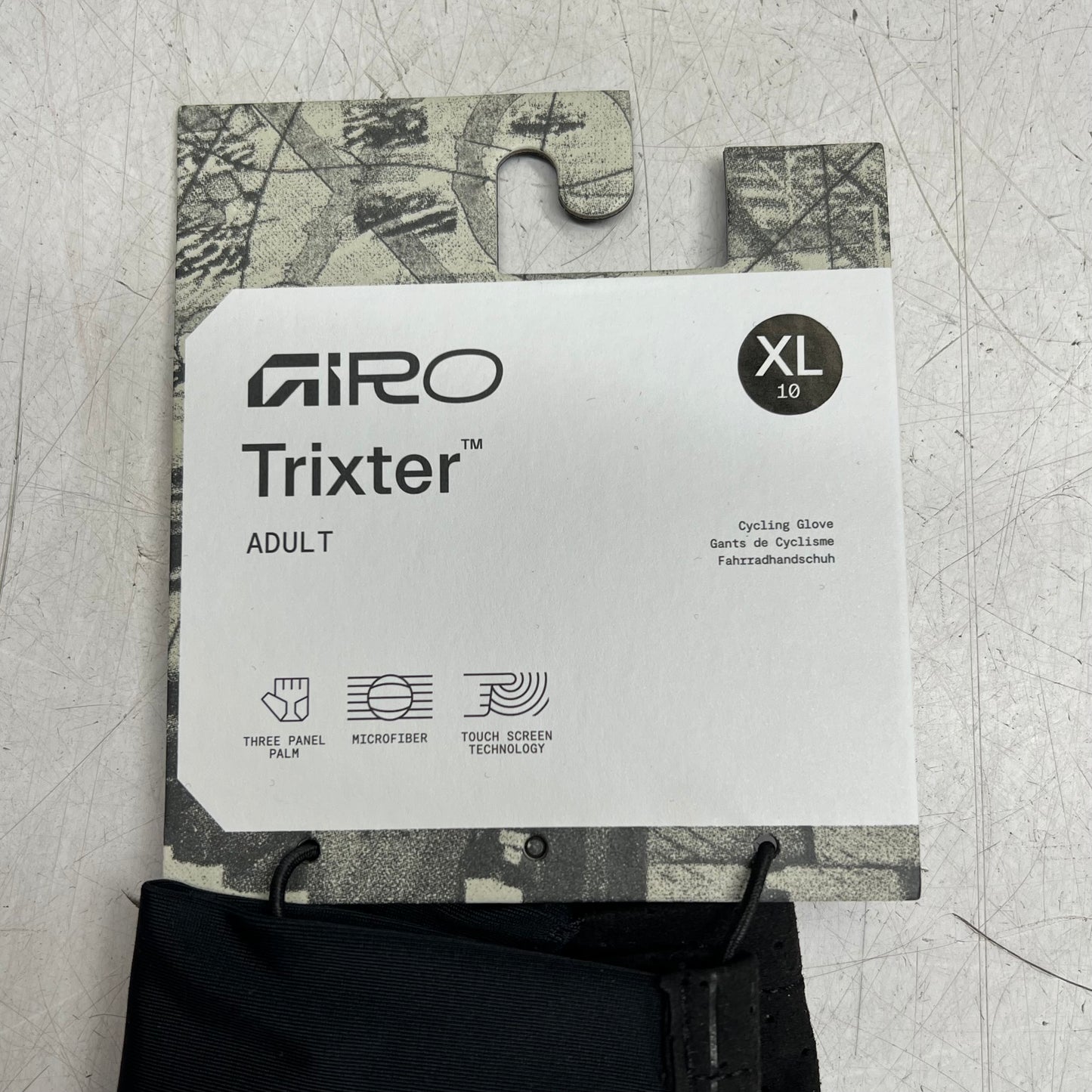 GIRO Trixter Glove Lightweight Instachill Fabric Unisex Sz XL Frequency Blue 7200373