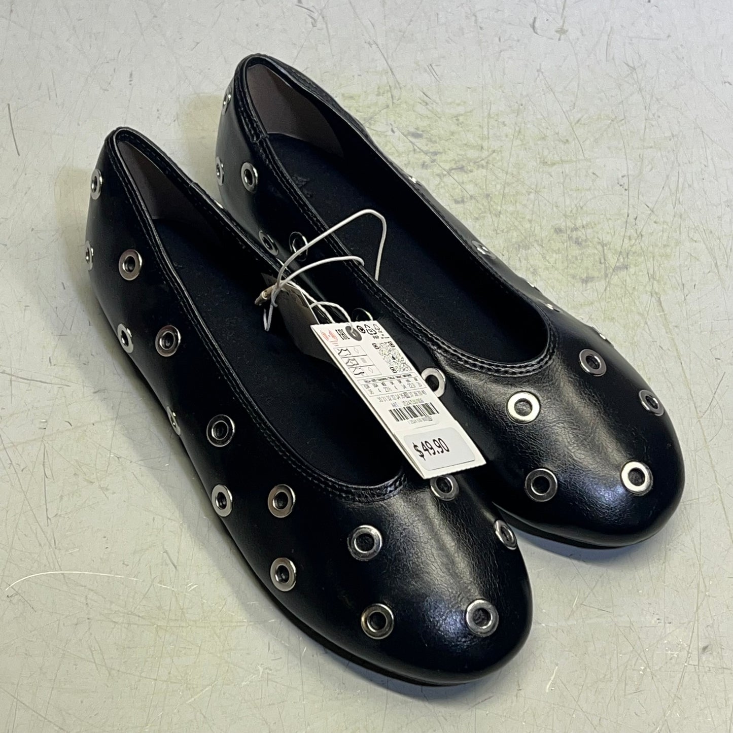 ZA@ ZARA Lot Of Assorted Shoes Sneakers, Sandal & Ballet Shoe Women's Sz 36