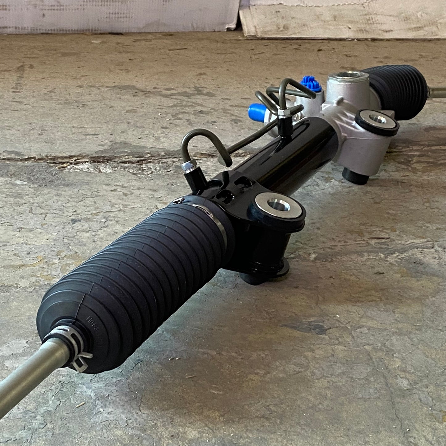 QAT PRECISION Suspension Hydraulic Power 49"L x 8"W Black & Gray 9065-108