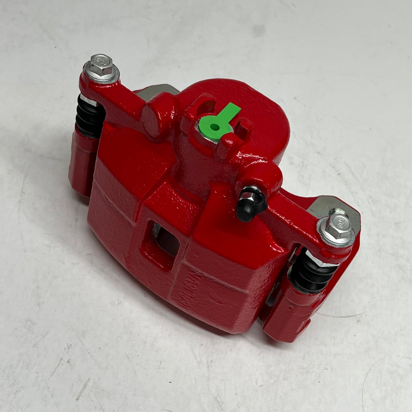 POWER STOP Disc Brake Caliper Set Cast Iron Powdercoated W/ Bracke Red S2808