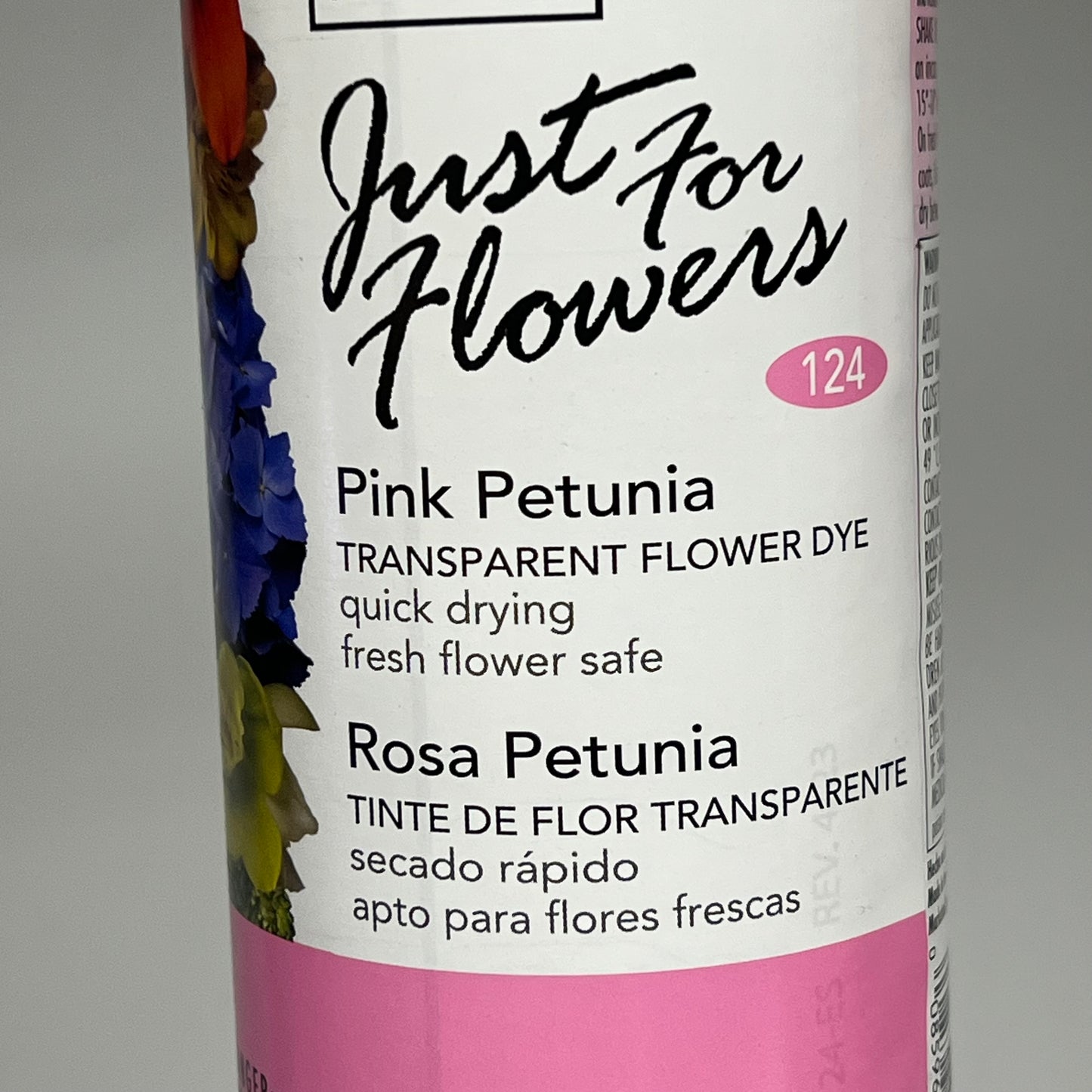 DESIGN MASTER (2 PACK) Just For Flowers Transparent Dye Spray 11oz Pink Petunia