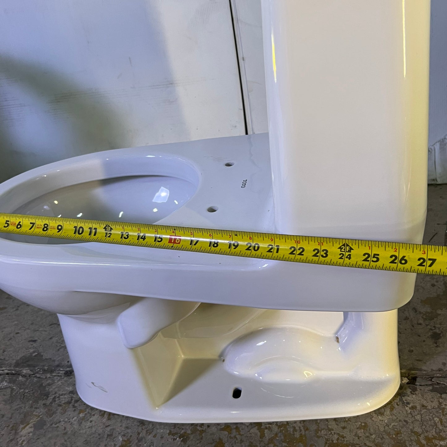 TOTO Ultimate 1 Piece Round Toilet Gravity Flush System 1.6 GPF Cotton MS853113