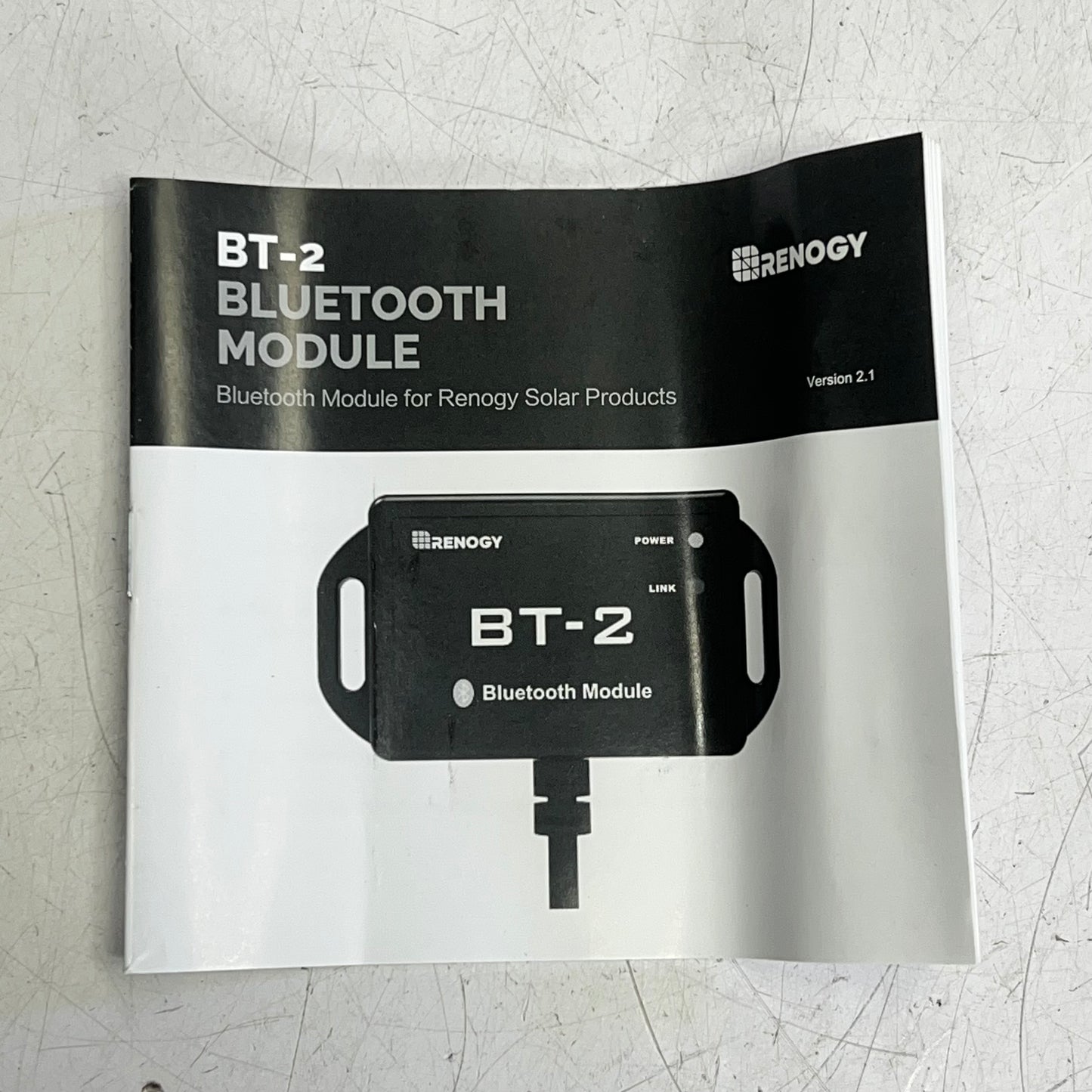 RENOGY Bt-2 Bluetooth Module Compatible W/ All Rs485 Ports Black RCM-BT2-US