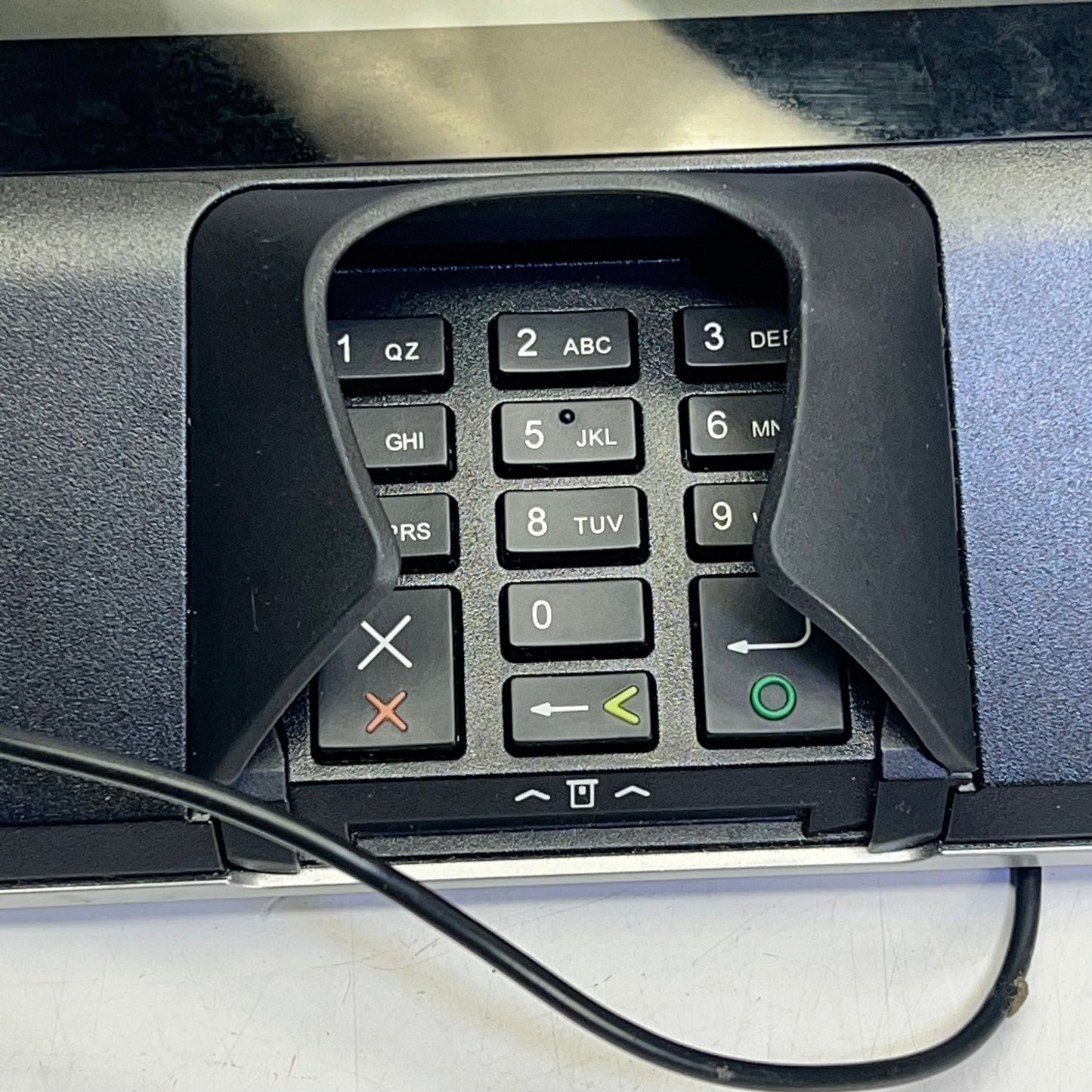 ZA@ VERIFONE (2 PACK) Credit Card Payment Terminal Pos System Black MX925 MX900-02 (Damaged Pen)