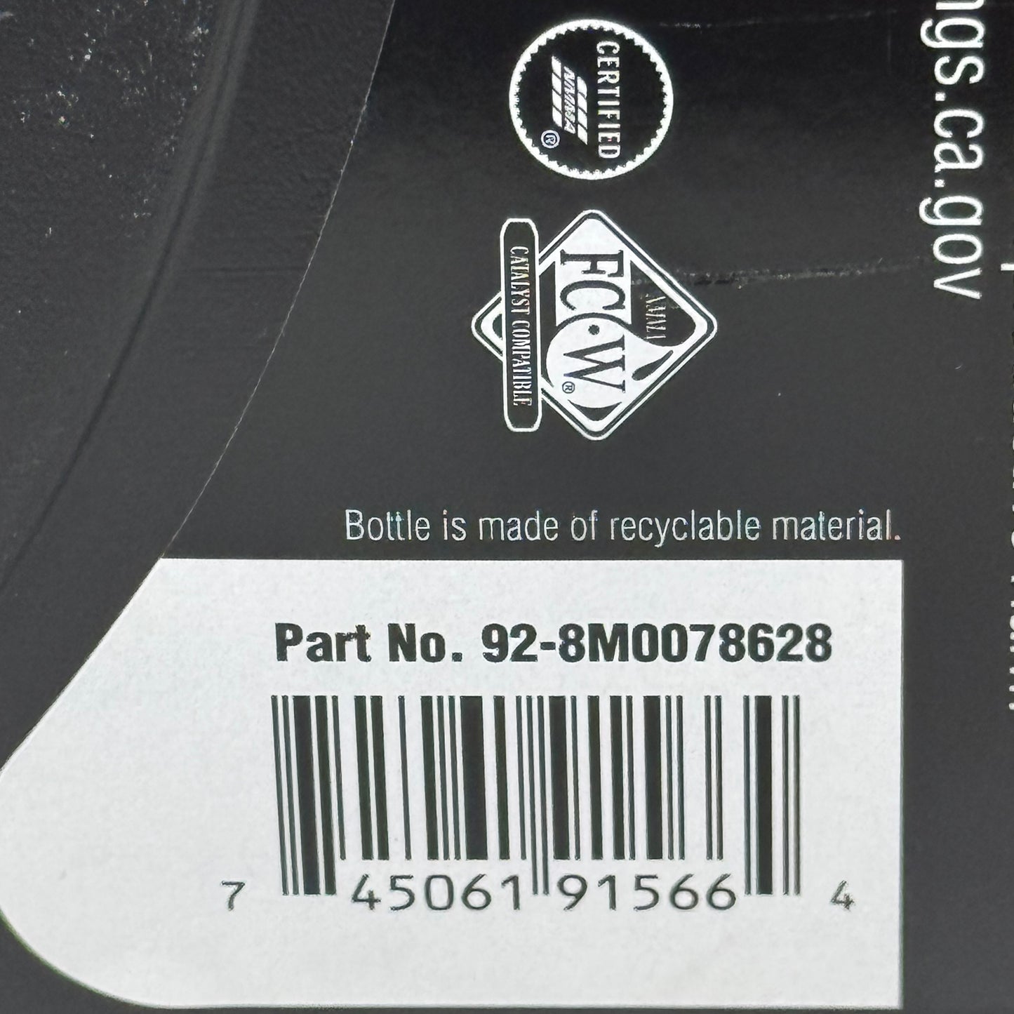 MERCURY 4-Stroke Marine Engine Oil SAE 25W-40 Use in 4 Cycle Outboard 8M0078628