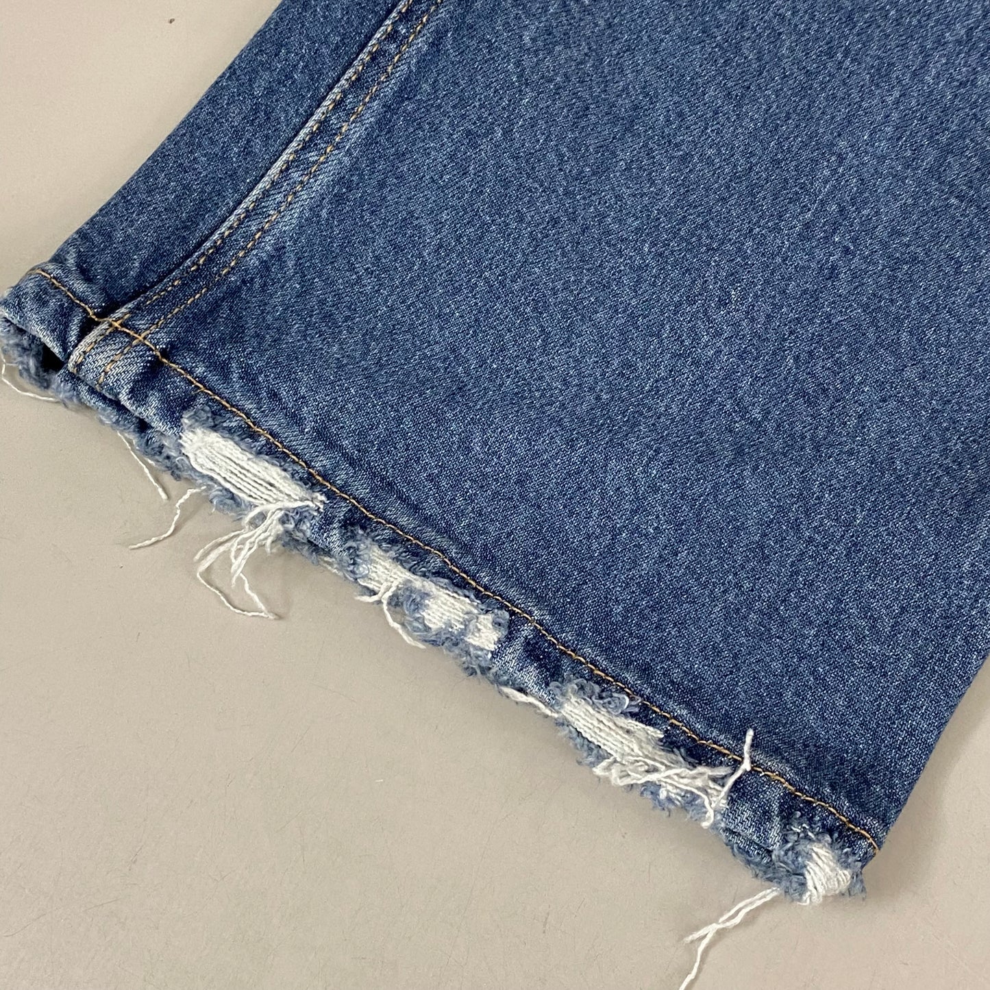 GOOD AMERICAN Good Curve Straight Jeans Women's Sz 15 Indigo737 GCST220T