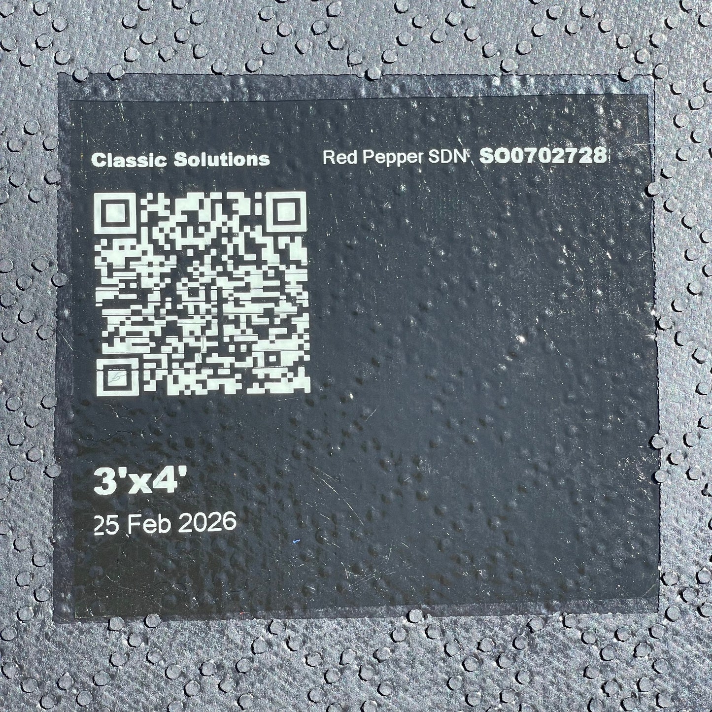 Z@ CLASSIC SOLUTIONS Floor Mat 3’x4’  Red Pepper S007027288 (New)