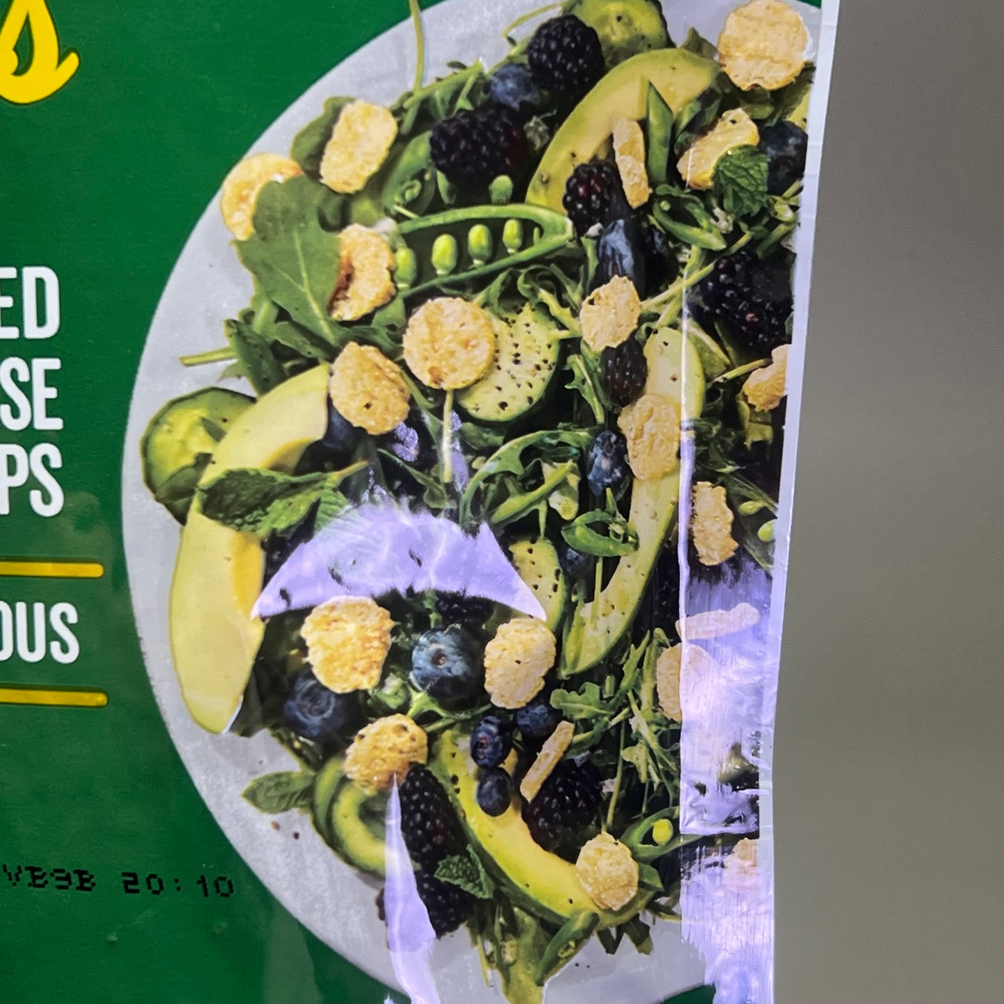 FRESH GOURMET (12 PACK) Parmesan Crips Topping Keto Friendly 1.76 Oz BB 05/26